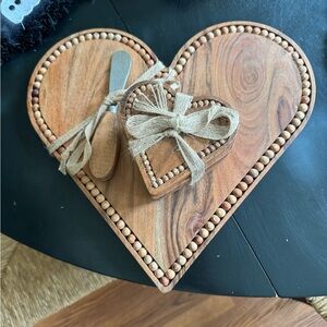 Cheeseboard with matching coasters